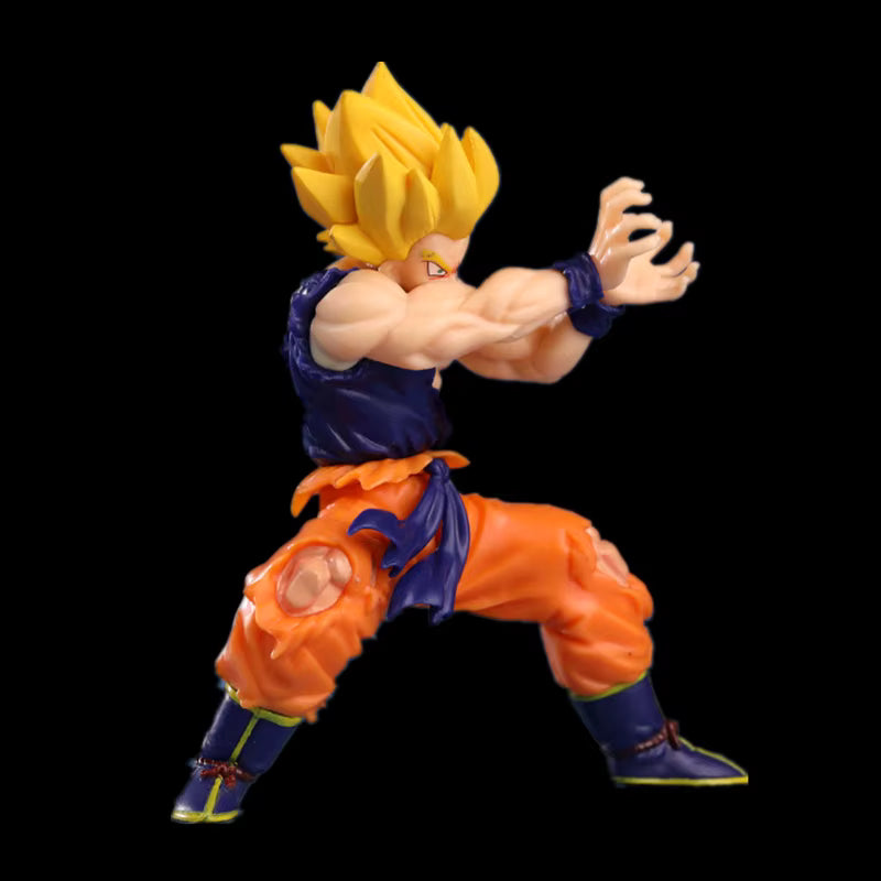 Dragonball Z – Goku Super Saiyan 1 Actiefiguur 16cm | Gedetailleerd PVC Verzamelfiguur met Dynamische Houding, Goudkleurig Haar &amp; Realistische Expressie | Anime Collectible Beeld voor Fans &amp; Verzamelaars
