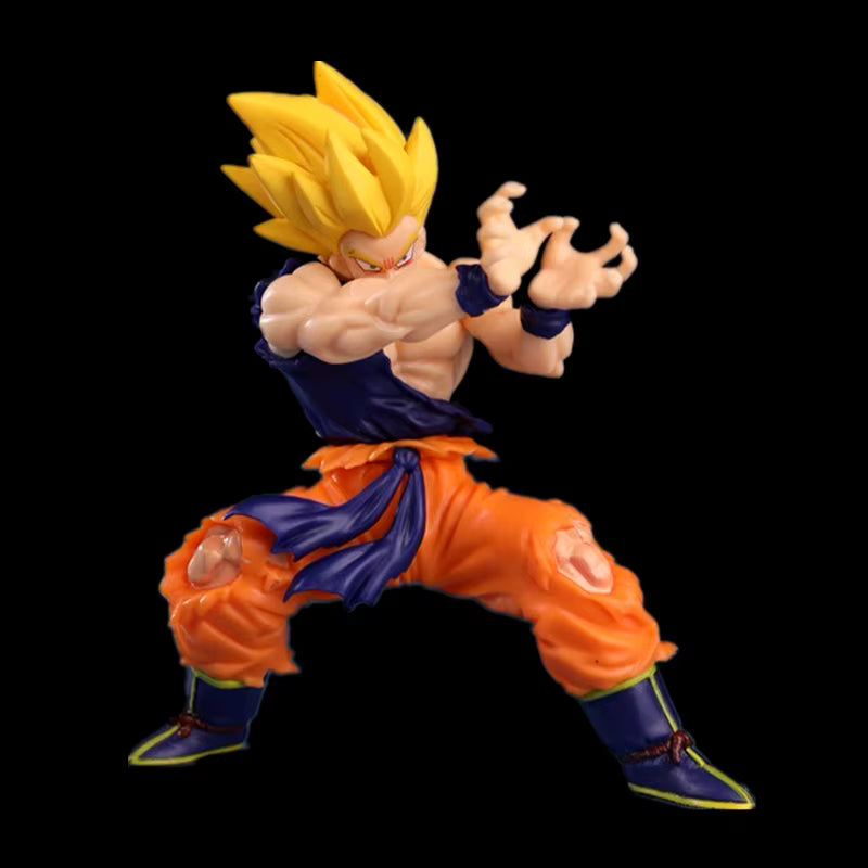 Dragonball Z – Goku Super Saiyan 1 Actiefiguur 16cm | Gedetailleerd PVC Verzamelfiguur met Dynamische Houding, Goudkleurig Haar &amp; Realistische Expressie | Anime Collectible Beeld voor Fans &amp; Verzamelaars
