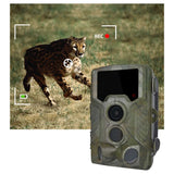 Coolife Wildlife Camera WiFi 4K 32MP Wildlife Camera met Bewegingsdetector Nachtzicht 125° Detectiehoek Activeringssnelheid 0.1s Wildlife Camera met 32GB Geheugenkaart