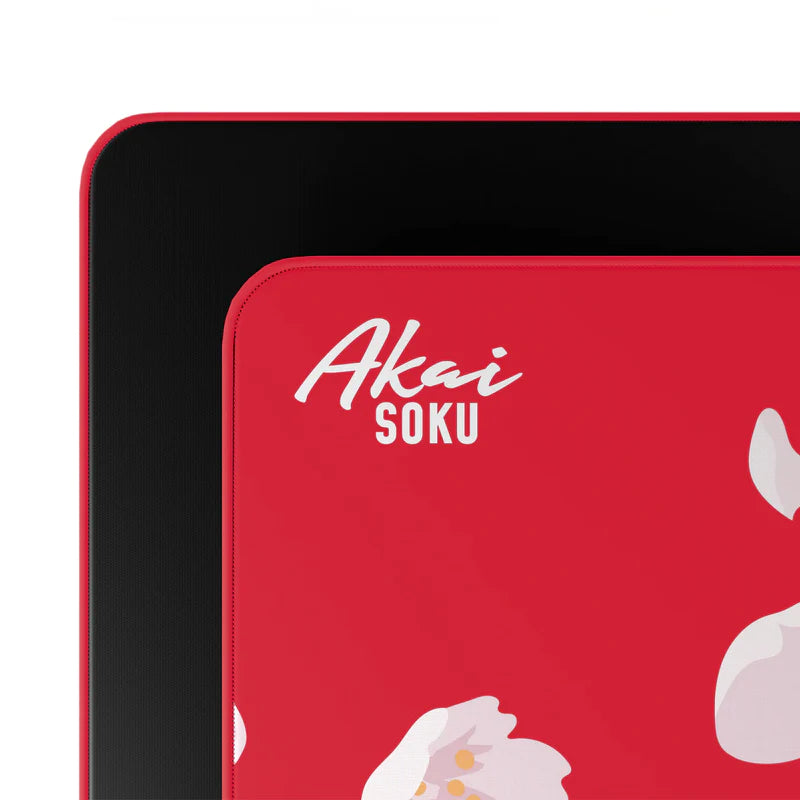 Akai Grote - X2 Gaming Mat - Limited Edition AKAI Sakura Muismat - Desktop Mat Sakura Ontwerp, Precisiegerichte Stofoppervlak, 480x400x4mm, Anti-slip Rubberen Basis, Duurzaam en Stijlvol