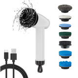 Draadloze Auto Polijstmachine – Elektrische Accu Polisher met Verstelbare Snelheid, Digitale Display &amp; IPX8 Waterdicht – Compacte Autowax- &amp; Polijstset (1200mAh x2 Batterij)