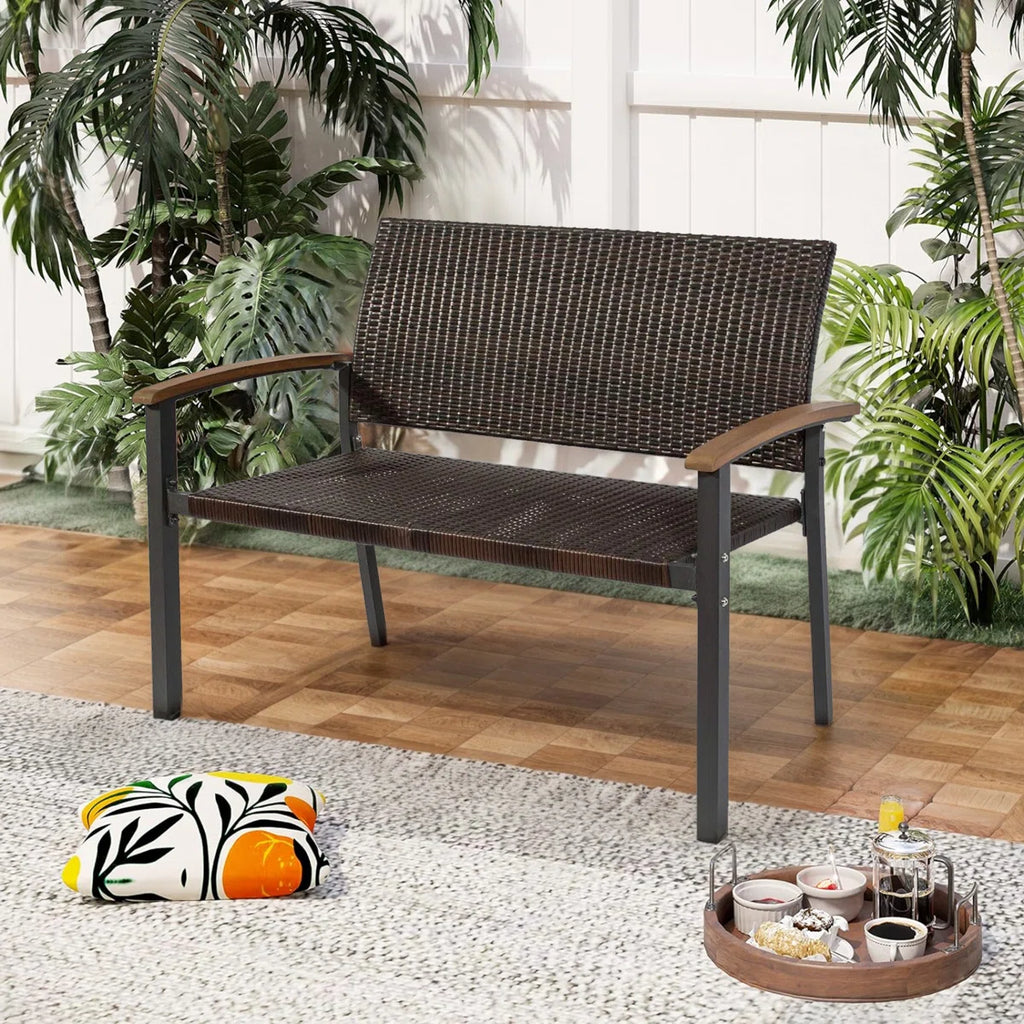 BRUBAKER Milano – Inklapbare Ronde Tafel – Ø 70 cm – Glazen Tafelblad – Metaal – Weerbestendig – Antraciet – Te Gebruiken als Bijzettafel of Eettafel – Voor Binnen en Buiten