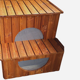 Horizon Cabins Cold Plunge Met Chiller – Model Stockholm | Custom IJsbad Met Geïntegreerde Smart Chiller (3–40°C) | Ook Te Gebruiken Als Mini Hottub | Inclusief Thermohout + Thermocover + Chiller Trap | Ice Bath Met App Controlled Koeler
