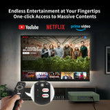 WEMAX S5 laser projector – smart beamer met Netflix – 1080P DLP projector 500 ISO lumen – ALPD technologie HDR10 – WiFi 2.4G 5G en Bluetooth – portable mini projector met Dolby audio – thuisbioscoop beamer met apps