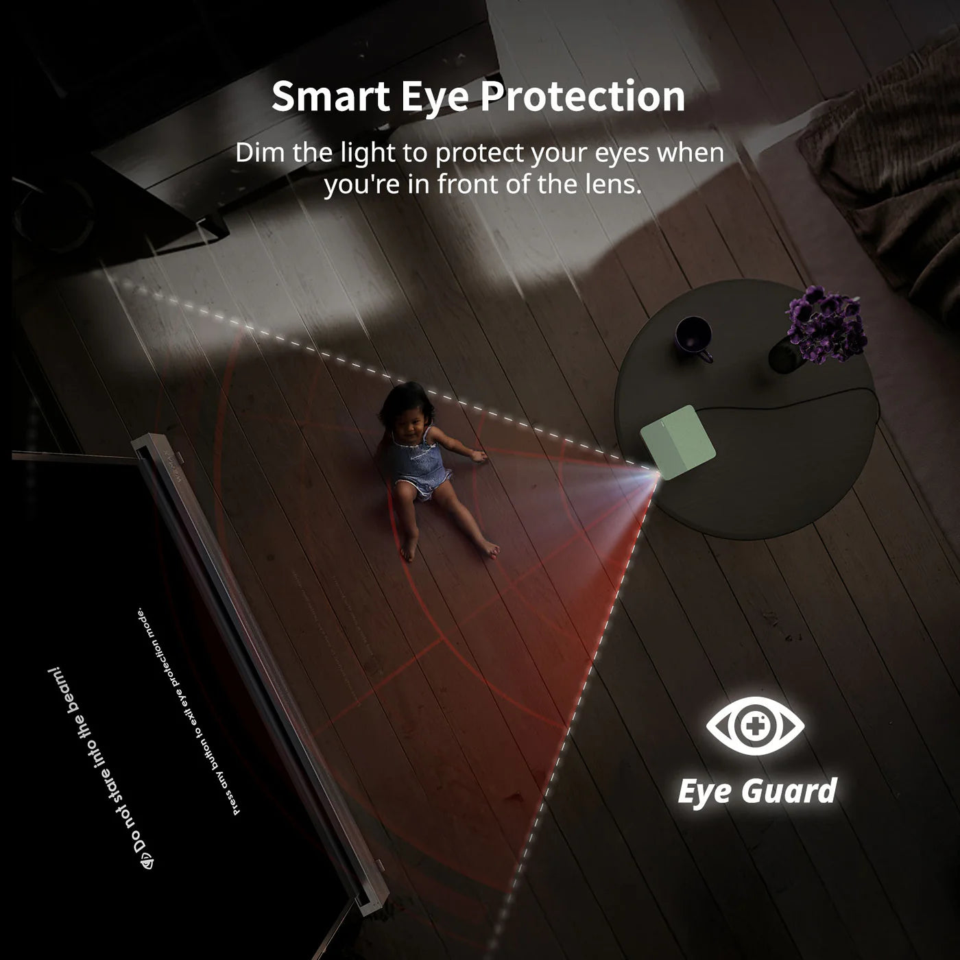 WEMAX S5 laser projector – smart beamer met Netflix – 1080P DLP projector 500 ISO lumen – ALPD technologie HDR10 – WiFi 2.4G 5G en Bluetooth – portable mini projector met Dolby audio – thuisbioscoop beamer met apps