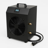 Horizon Cabins Cold Plunge Met Chiller – Model Stockholm | Custom IJsbad Met Geïntegreerde Smart Chiller (3–40°C) | Ook Te Gebruiken Als Mini Hottub | Inclusief Thermohout + Thermocover + Chiller Trap | Ice Bath Met App Controlled Koeler