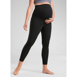 CRZ YOGA - Dames Sportlegging - Zwarte Yogalegging - High Waist Legging - Ademend - Naadloos - Stretch - Elastische Sportbroek - Fitness Tights - Maat XL - Kleur Zwart