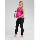 CRZ YOGA - Dames Sportlegging - Zwarte Yogalegging - High Waist Legging - Ademend - Naadloos - Stretch - Elastische Sportbroek - Fitness Tights - Maat XL - Kleur Zwart