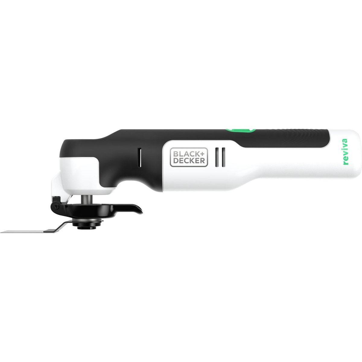 Black & Decker REVOS12C QW – Reviva Multitool – 12V – 1,5Ah – Oplaadbare Multitool – Met Accessoires – Duurzaam Gereedschap – Milieuvriendelijk – Compact – Krachtig – Voor Zagen – Schuren – Slijpen – Klussen – Binnen en Buiten