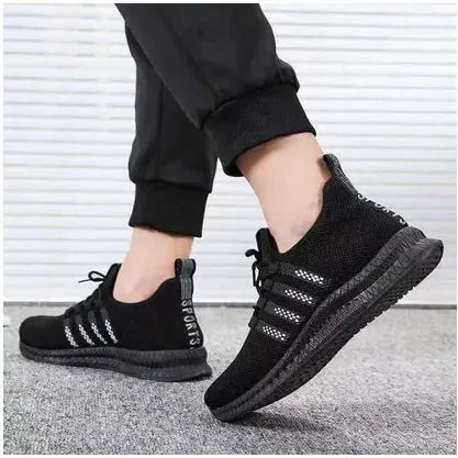 Ademende Mode Sneakers voor Heren: Stijlvolle Rood/Witte Casual Wandelschoenen met Antislip Sportzool, Lace-up Design - Beschikbaar in Maten 39 t/m 44