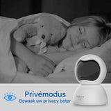 XIAOVV Q2 Beveiligingscamera - Slimme IP Camera - Draadloze WiFi Camera voor Binnen - Beweegdetectie en Nachtzicht - Mini Camera met Groothoeklens - Surveillance Camera - HD Home Security Cam met Appbediening