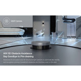 ECOVACS DEEBOT X1 OMNI – Robotstofzuiger met Dweilfunctie – 5000Pa Zuigkracht – Zelfreinigend Station – 260 min Accuduur – 3D Obstacle Avoidance – YIKO Spraakbesturing – 4L Waterreservoir – Luxe Ontwerp door JACOB JENSEN