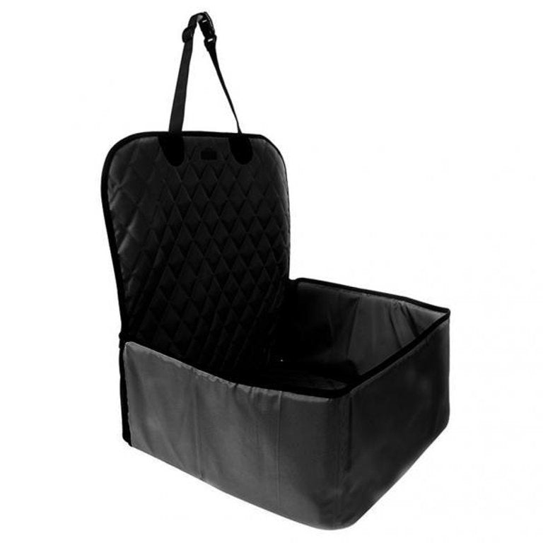 Autostoelbeschermer voor Huisdier - Waterdichte 2-in-1 - Geschikt voor Honden en Katten tot 8 kg - Zwart - Perfect voor Autoreizen