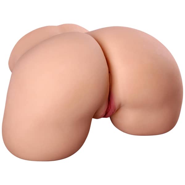 Levensgrote Pump Butt Sekspop voor Mannen – Realistische Torso Masturbator met Zachte TPE-Huid en Dubbele Kanalen – Discreet Verpakt