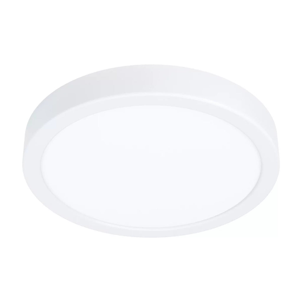 LED-plafondlamp - Rond - Ø 21,6 cm - Wit - Mat Afwerking - Ingebouwde LED-module - 16,5 W - 1800 lm - 3000 K - IP20 - Energieklasse F - Inclusief Bevestigingsmateriaal