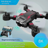 8K HD Camera Drone – GPS Obstakel Vermijdingsquadcopter – Vouwbare Luchtfotografie en Videografie – 8K Ultra-HD Cameradrone Met GPS – Opvouwbare Quadcopter Voor Luchtfoto's En Video's – Drone Met Obstakel Vermijdingssysteem
