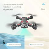 8K HD Camera Drone – GPS Obstakel Vermijdingsquadcopter – Vouwbare Luchtfotografie en Videografie – 8K Ultra-HD Cameradrone Met GPS – Opvouwbare Quadcopter Voor Luchtfoto's En Video's – Drone Met Obstakel Vermijdingssysteem