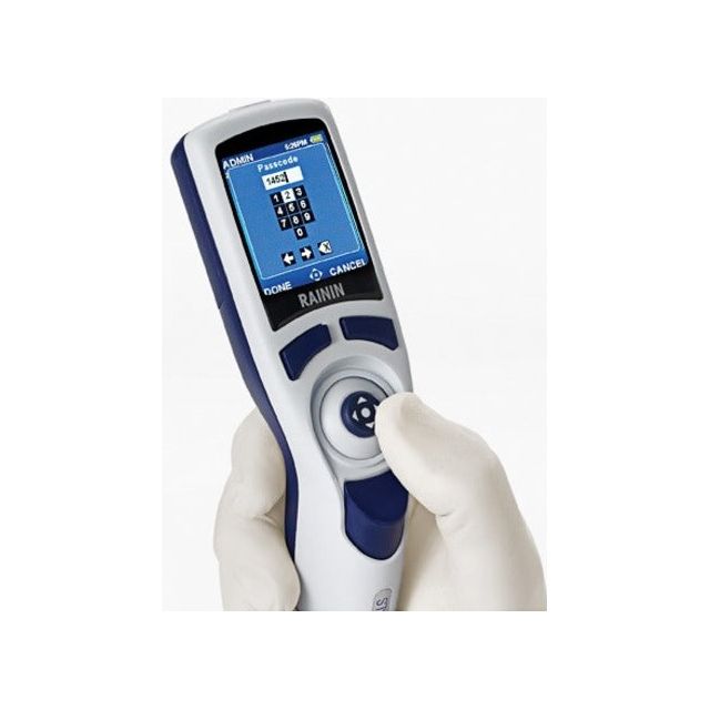 Rainin E4 XLS & E4 XLS+ Elektronische Enkelkanaalpipet - Standaard Schacht - Precisie Pipetteren - Joystickbediening - Meertalige Weergave - Geavanceerde Functies - Langdurige Lithium-ion Batterij - Voor Pipetteren, Dispenseren, Mengen en Titreren