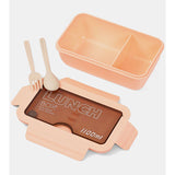 Bento Box met Bestek - 1100ml - Inclusief Geïsoleerde Tas - BPA-vrij - Lekvrije Lunchbox - Herbruikbare Voedselcontainer - Compact en Lichtgewicht