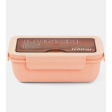 Bento Box met Bestek - 1100ml - Inclusief Geïsoleerde Tas - BPA-vrij - Lekvrije Lunchbox - Herbruikbare Voedselcontainer - Compact en Lichtgewicht
