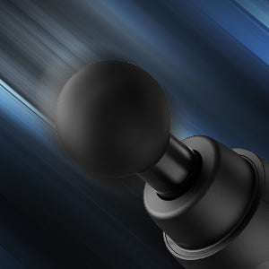 Professioneel-Massagepistool-30-Verstelbare-Snelheden-Ultra-Stil-LCD-Scherm-Schouder-Beenpijn-Verlichting - Zwart en Blauw