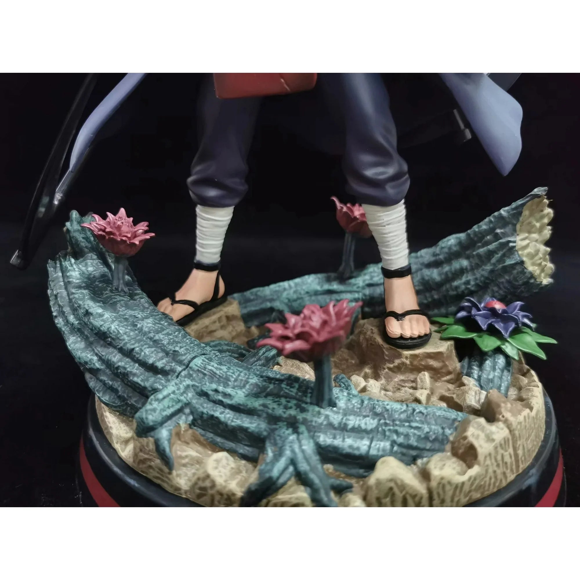 Naruto Shippuden – Uchiha Madara Six Paths Actiefiguur 28 cm | Impure World Reincarnation Madara PVC Model | Anime Verzamelfiguur met Realistische Details | Collectible Beeldje voor Fans, Kinderen & Verzamelaars