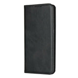 Hoesje voor Xiaomi Mi 10/10 Pro - Leren Portemonnee Flip Cover, met Split Leer voor Elegantie en Stijl, in Zwart - Bescherm je telefoon met stijl en functionaliteit met deze hoogwaardige flip cover, inclusief portemonnee functie, gemaakt van duurzaam leer