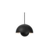 Moderne Ronde Hanglamp - Zwart 37x26cm - Elegante Plafondverlichting - Design Hanglamp - Eetkamer Hanglamp -Hoogwaardige Kwaliteit - Energiezuinige Verlichting - Tijdloos en Stijlvol Ontwerp - Voor Binnenhuisdecoratie - Eenvoudige Installatie