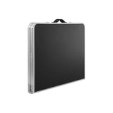 Crivit – Opvouwbare Campingtafel – Aluminium Frame – MDF Tafelblad – 80 x 60 x 70 cm – Lichtgewicht – Draagbaar – Inklapbaar – Max 30 kg – Voor Kamperen – Picknick – Tuin – Binnen en Buiten