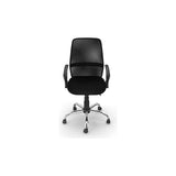 LIVARNO Home Bureaustoel - Ergonomisch Design - In Hoogte Verstelbaar - Met Kantelmechanisme - Ademend Netstof Rugleuning - Zwart