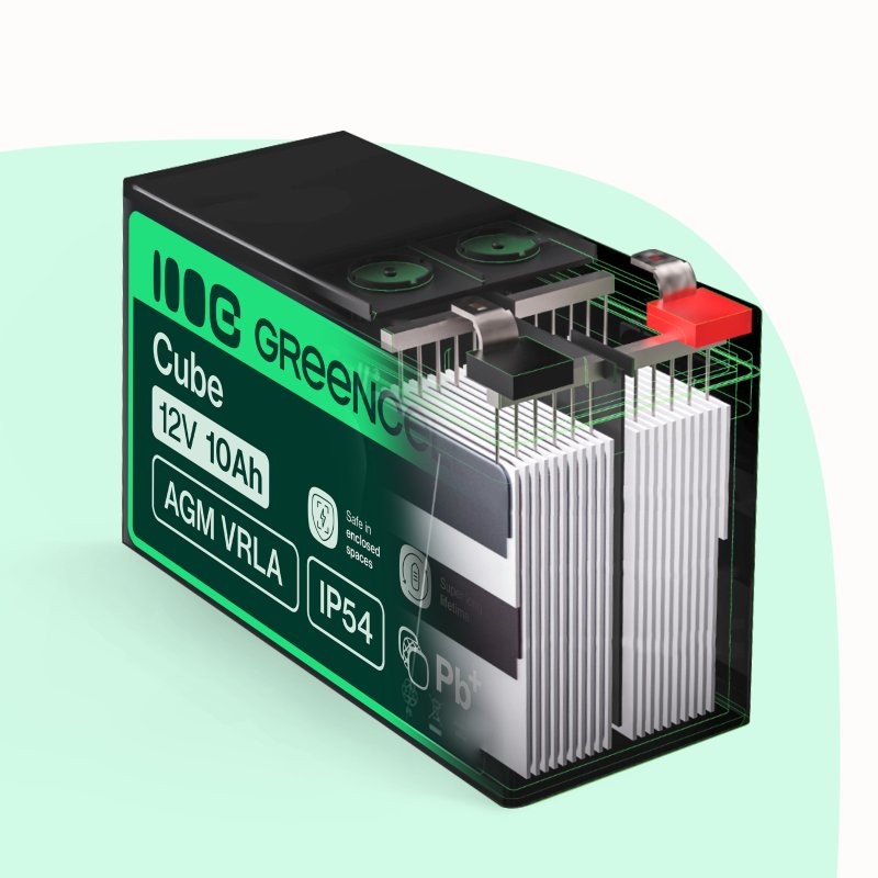 Green Cell AGM Accu 12V 100Ah VRLA Batterij - Onderhoudsvrije Voedingsaccu voor Zonnepanelen Caravan Boot UPS en Hernieuwbare Energie - Deep Cycle AGM Batterij met M6 Schroefaansluiting en 5 Jaar Levensduur