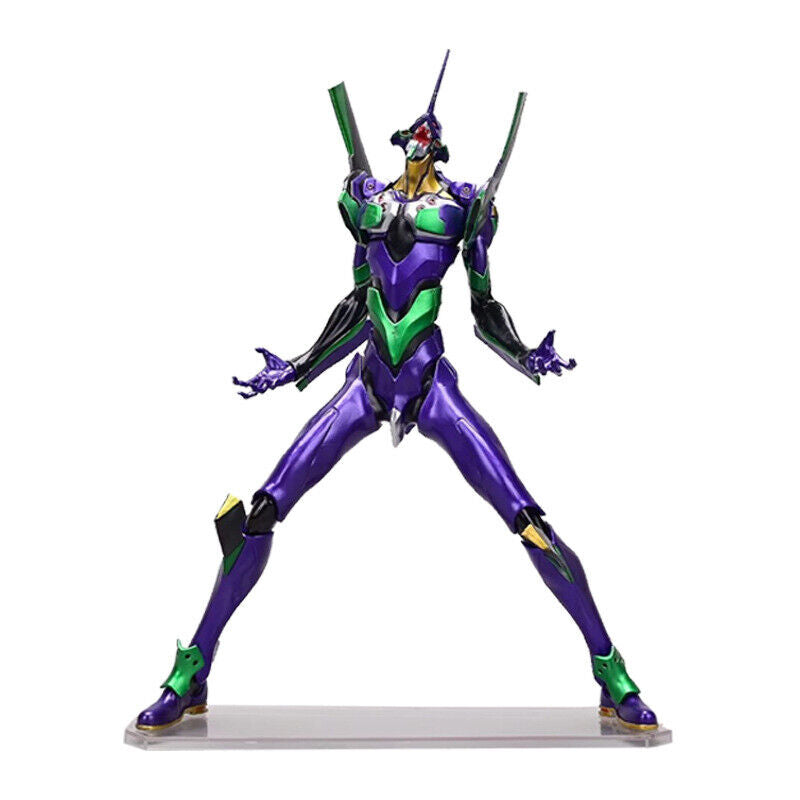 Evangelion Unit-01 Berserk Figuur - Ichiban Kuji A Prize Neon Genesis Evangelion EVA-01 Standbeeld - Gedetailleerd Anime Verzamelbeeld Collectible Figure - Paarse Mecha Robot Figuur voor Vitrinekast Bureau Anime Collectie en Display