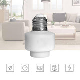WiFi Smart Light Base voor Slimme Bediening van Verlichting - Eenvoudige Afstandsbediening via Smart Life/Tuya App - Compatibel met Alexa, Google Home en IFTTT - CE en RoHS Gecertificeerd - Wit