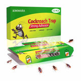 Kakkerlakkenval-Set van 12 - Sterke Lijmstrips voor Effectieve Ongediertebestrijding - Veilig en Niet-Giftig - Ideaal voor Keuken en Badkamer - Eenvoudig in Gebruik en Hygiënisch