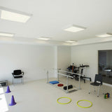 LED-Plafondlamp-Vierkant - Energiezuinig - 18W Led - Duurzaam, Koud Wit - 6000J, Geschikt-Voor-Grote-Ruimtes - Woonkamers, Kantoren, Hotels