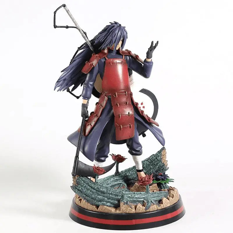 Naruto Shippuden – Uchiha Madara Six Paths Actiefiguur 28 cm | Impure World Reincarnation Madara PVC Model | Anime Verzamelfiguur met Realistische Details | Collectible Beeldje voor Fans, Kinderen & Verzamelaars