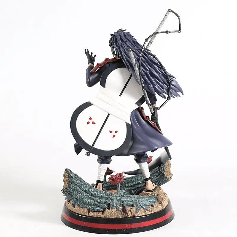 Naruto Shippuden – Uchiha Madara Six Paths Actiefiguur 28 cm | Impure World Reincarnation Madara PVC Model | Anime Verzamelfiguur met Realistische Details | Collectible Beeldje voor Fans, Kinderen & Verzamelaars