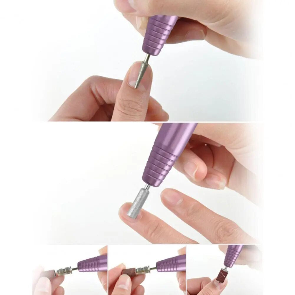 Elektrische Nagelvijl & Boormachine Set | 35000 RPM | Professioneel Gereedschap voor Manicure & Pedicure | Ideaal voor Natuurlijke & Kunstnagels | Inclusief Accessoires | Laag Geluid & Trilling | Eenvoudig & Efficiënt in Gebruik