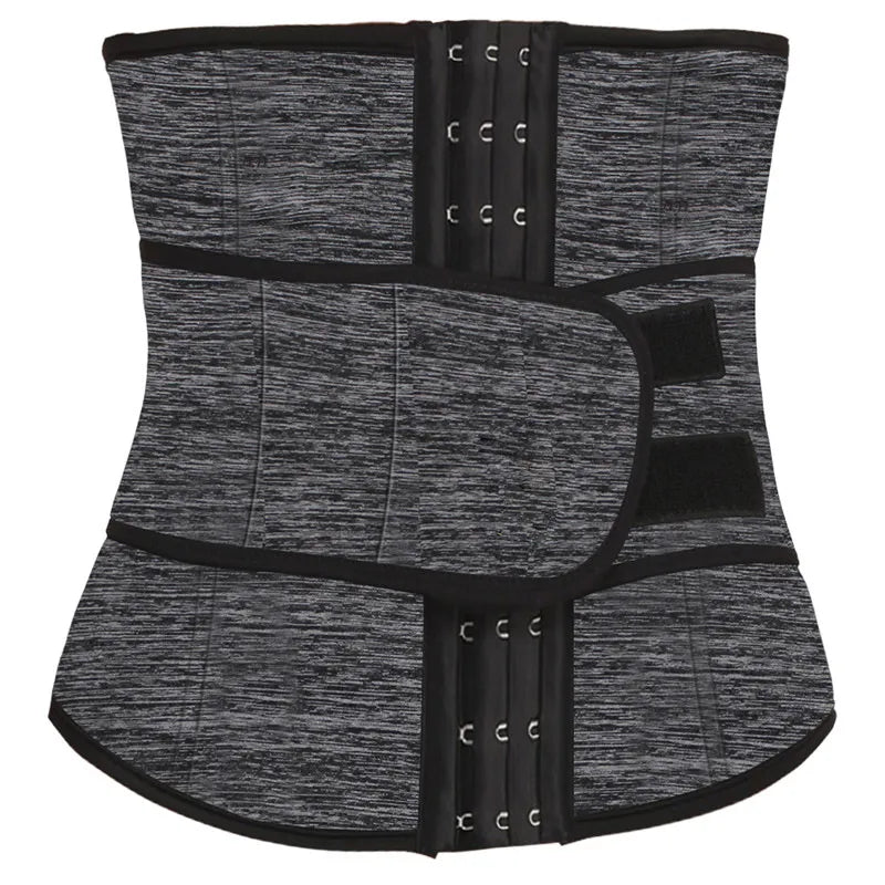 Vrouwen Sauna Taille Trainer - Zweten en Trainen Corset voor een Slankere Taille - 2 Stijlen- Zwart of Grijs