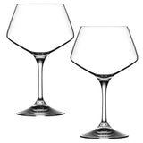 2 Stuks – Kristallen Wijnglazen – Gemaakt in Italië – Aria Lijn – 50 cl – 185 mm Hoog – Ø114 mm – Transparant – Luxe Wijnkelken van Italiaans Kristal – Vaatwasserbestendig – Voor Rode en Witte Wijn