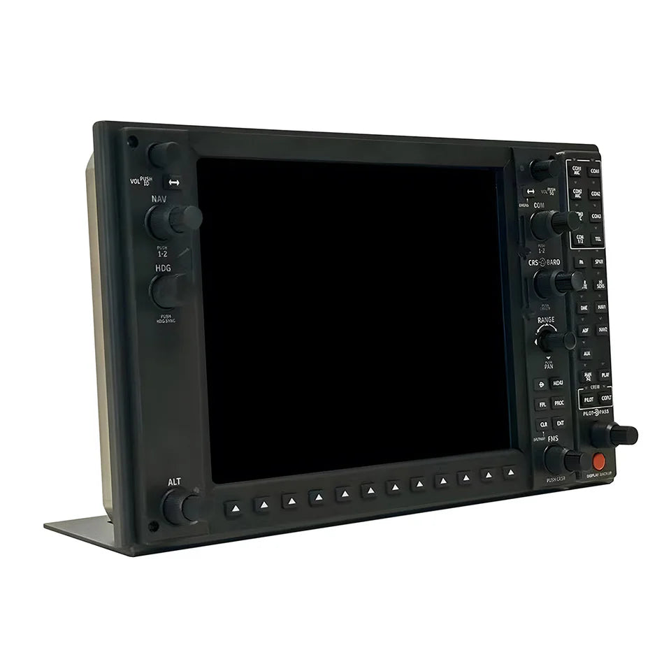 G1000 NXi flight sim panel set – 1:1 cockpit simulator PFD MFD GMA audio paneel – dual 10.4 inch IPS displays – aluminium flight simulator cockpit – compatibel met MSFS 2024 en X-Plane 12 – realistische avionics set