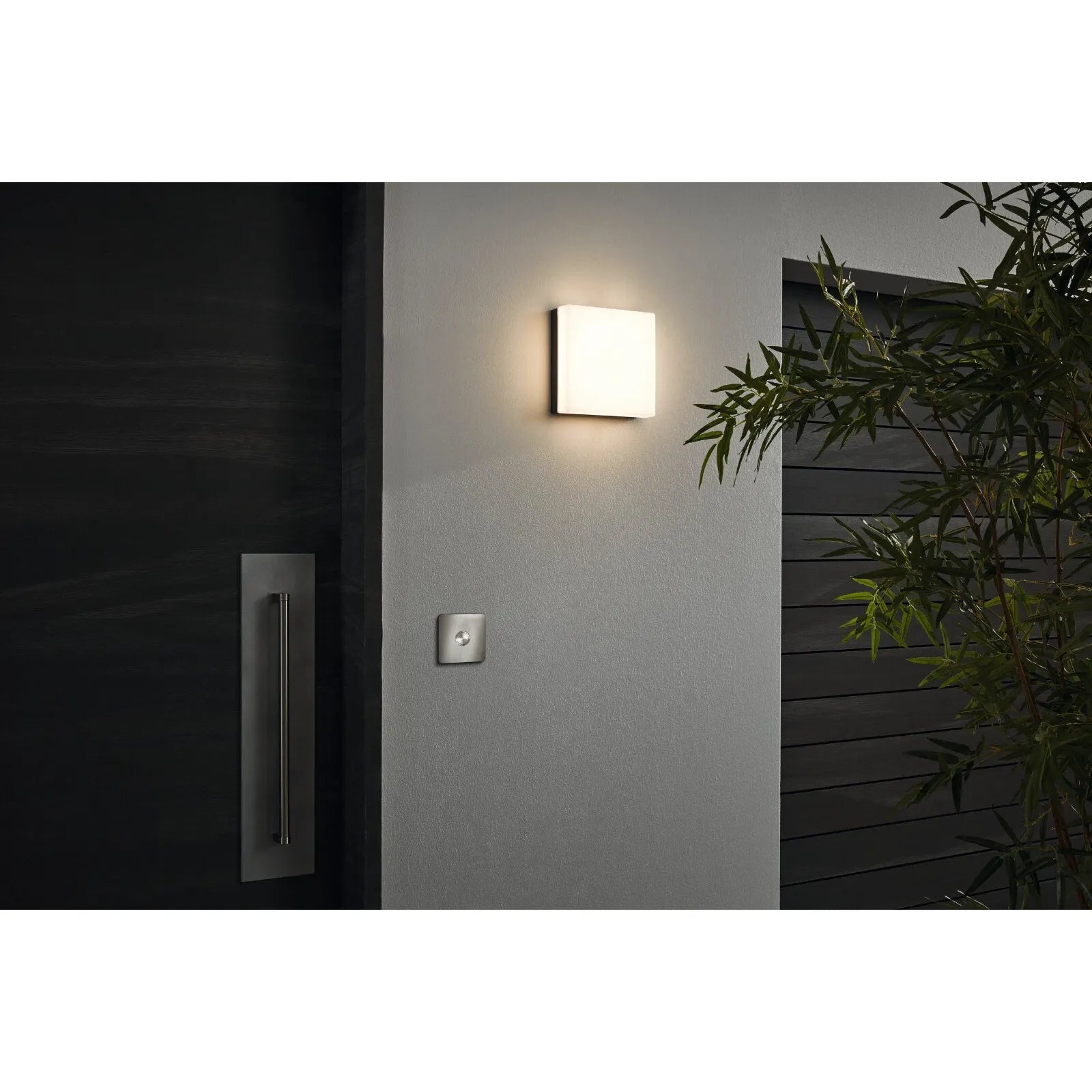 Eglo Torazza C LED buiten wandlamp 14W – wandverlichting buitenlamp IP44 dimbaar Bluetooth lamp – antraciet wandlamp met warm wit licht 3000K 1400 lumen – gevelverlichting tuinlamp balkon terras verlichting