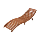 LIVARNO Home – Akazie Houten Gartenliege Sevilla – Opvouwbare Ligstoel met Kussen – Ergonomisch Ontwerp – 188 x 60 x 54 cm – Weerbestendig en Direct Gebruiksklaar