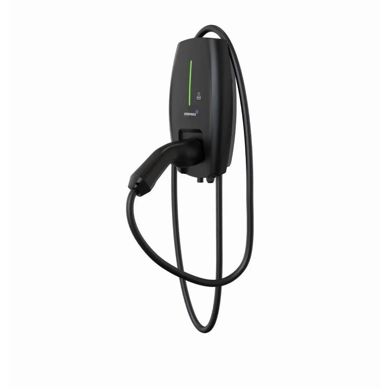 Fte maximal eCharge Wallbox 11KW OCPP Laadpaal - Slim EV Laadstation voor Elektrische Auto met RFID en App Bediening - Type 2 EV Charger met Dynamic Load Balancing en WiFi voor Thuis en Zakelijk Gebruik