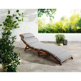 LIVARNO Home – Akazie Houten Gartenliege Sevilla – Opvouwbare Ligstoel met Kussen – Ergonomisch Ontwerp – 188 x 60 x 54 cm – Weerbestendig en Direct Gebruiksklaar
