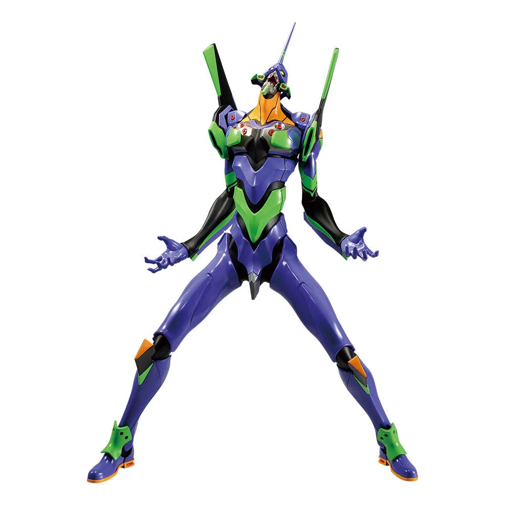 Evangelion Unit-01 Berserk Figuur - Ichiban Kuji A Prize Neon Genesis Evangelion EVA-01 Standbeeld - Gedetailleerd Anime Verzamelbeeld Collectible Figure - Paarse Mecha Robot Figuur voor Vitrinekast Bureau Anime Collectie en Display