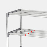 5-Lagen Boekenkast met 4 Opbergvakken – Moderne Boekenplank en Displaykast – Opvouwbare Organizer van Non-Woven Stof &amp; PP – Ruimtebesparend Opslagrek voor Boeken, Documenten en Decoratie – 125×41×28 cm – Lichtgewicht &amp; Duurzaam