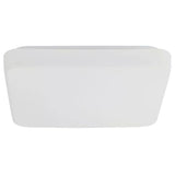 LED Plafondlamp – Vierkante Deckenleuchte – Moderne Keukenlamp of Esskamerlamp – Wit – 21,8 x 21,8 cm – Warmwit Licht – 11W LED – 950 Lumen – IP20 – Niet Dimbaar