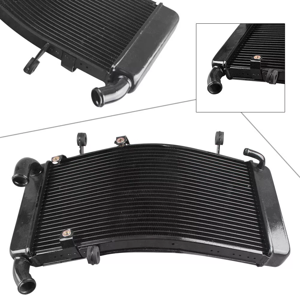 Motorfiets Radiator Grill - Voor DUCATI 748 748S 916 996 996S - Zwart - Aluminium Radiator Rooster - Geschikt voor Modellen 1994-2002 - Directe Vervanging voor Originele Radiator - Hoge Kwaliteit Beschermrooster