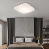 LED Plafondlamp – Vierkante Deckenleuchte – Moderne Keukenlamp of Esskamerlamp – Wit – 21,8 x 21,8 cm – Warmwit Licht – 11W LED – 950 Lumen – IP20 – Niet Dimbaar